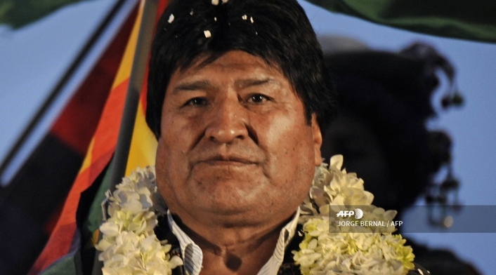 Evo Morales, expresidente de Bolivia