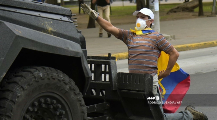 Violentas protestas en Ecuador