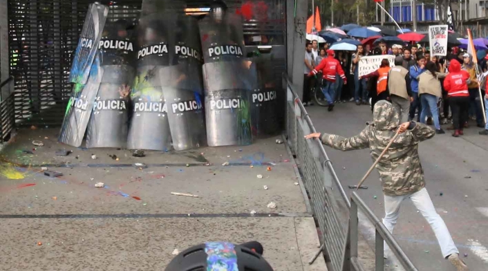 Marchas estudiantes / Protesta social / Esmad
