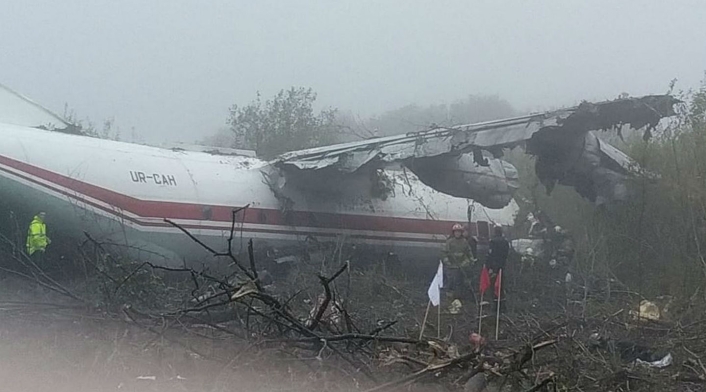 Accidente de avión en Ucrania