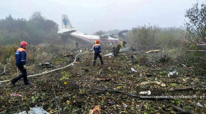 Accidente de avión en Ucrania