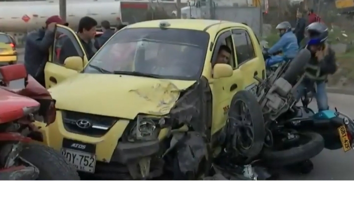 El accidente se registró en el sector de Yomasa.