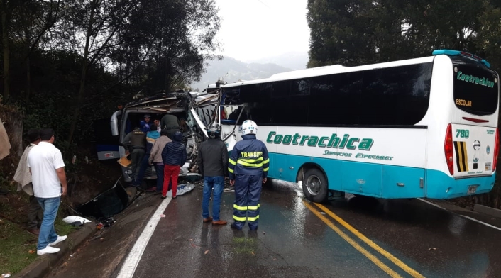 Accidente en la vía Sogamoso-El Crucero deja 22 herido.