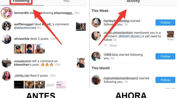 Actividad Instagram