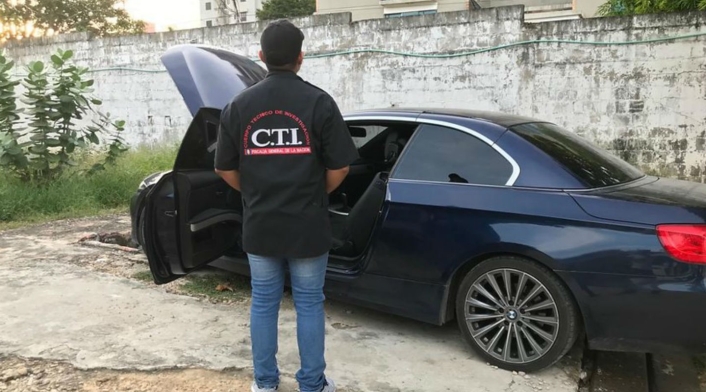 Carro BMW de Aida Merlano