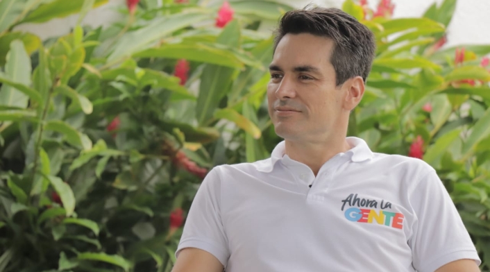 Carlos Ordosgoitia, aspira por el Partido Conservador.