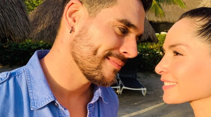 Carmen Villalobos y Sebastián Caicedo