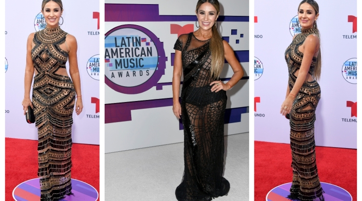 Catherine Siachoque en los Latin AMAs 2019