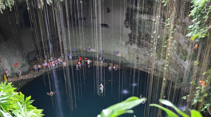 Cenote en México Cenote en México