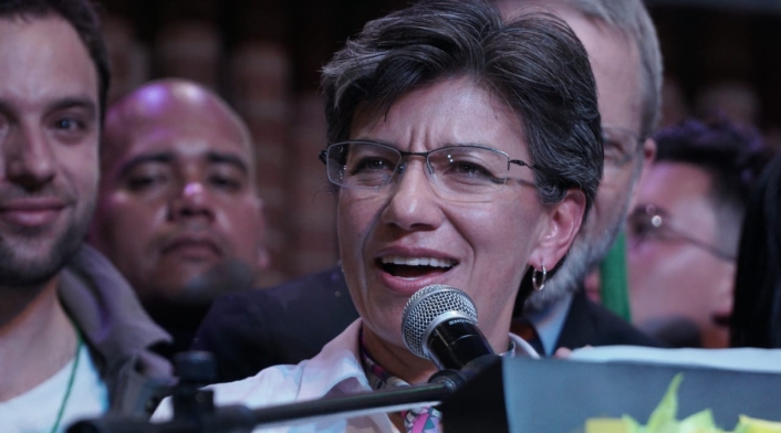 Claudia López, alcaldesa de Bogotá