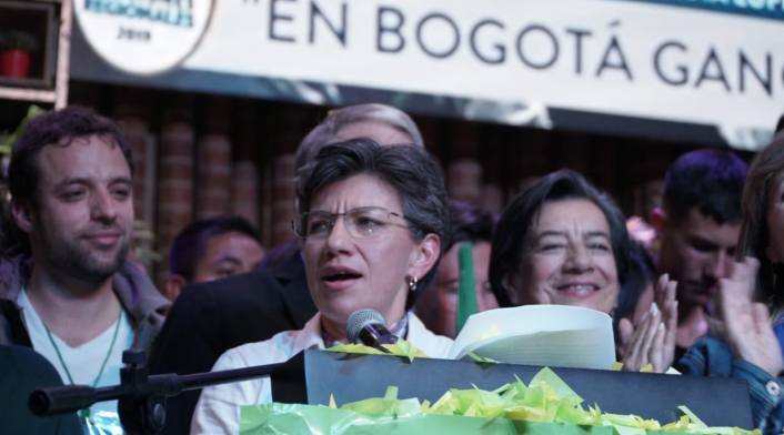 Claudia López, alcaldesa electa de Bogotá