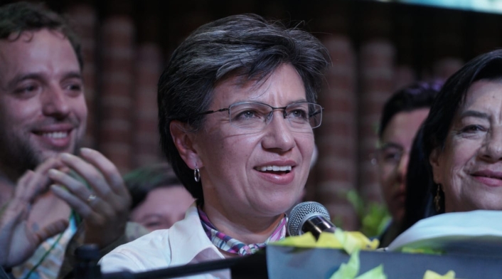 Claudia López, alcaldesa electa de Bogotá