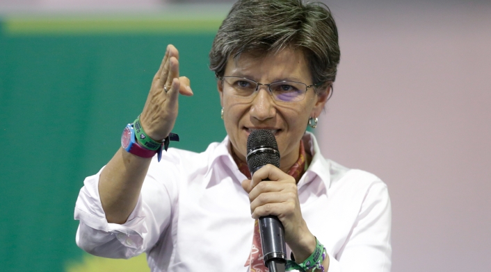 Claudia López, alcaldesa de Bogotá