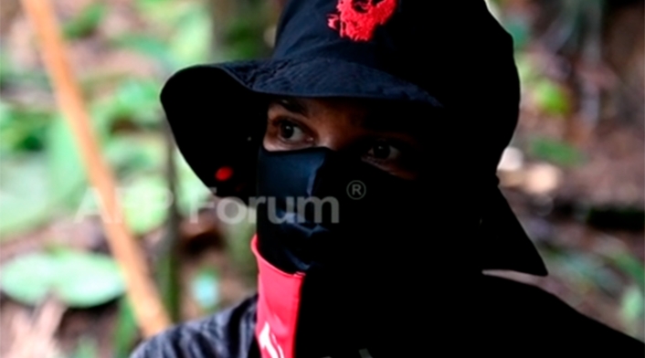 El comandante Uriel, guerrillero del ELN