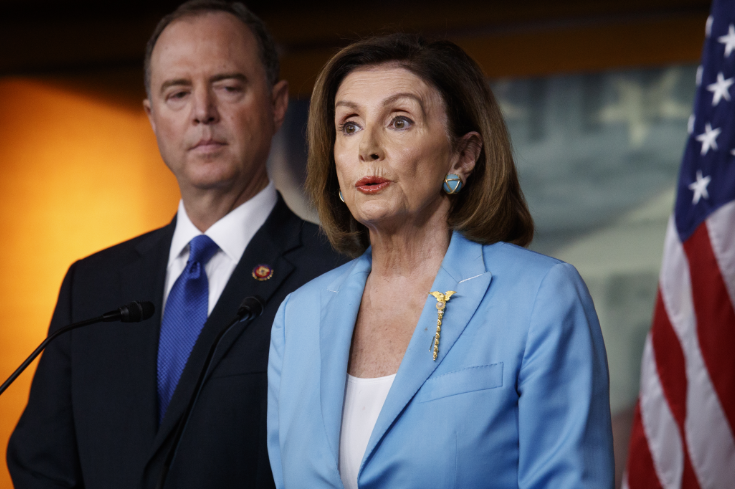 Adam Schiff y Nancy Pelosi