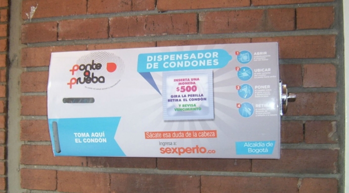 Dispensadores de condones en Bogotá Dispensadores de condones en Bogotá