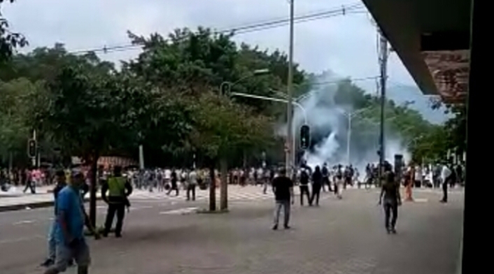 Disturbios en la Universidad de Antioquia