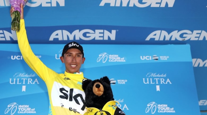 Egan Bernal, campeón del Tour de California 2018