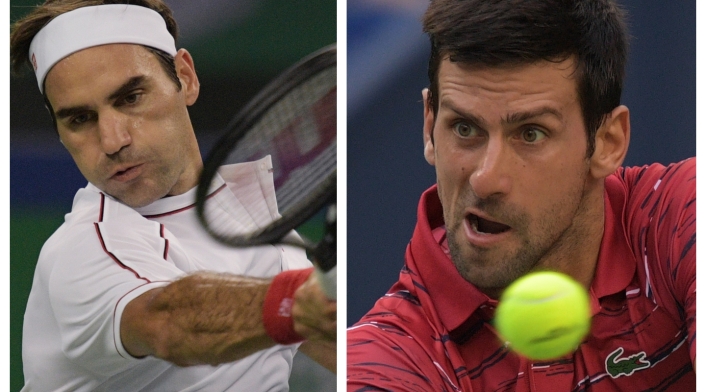 Federer y Djokovic Federer y Djokovic