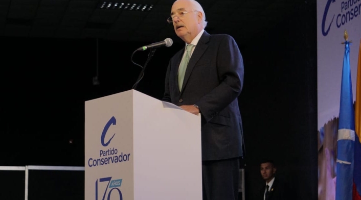 Expresidente Andrés Pastrana Partido Conservador