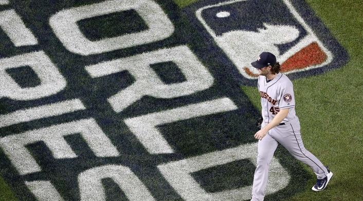Gerrit Cole, abridor derecho de los Astros de Houston