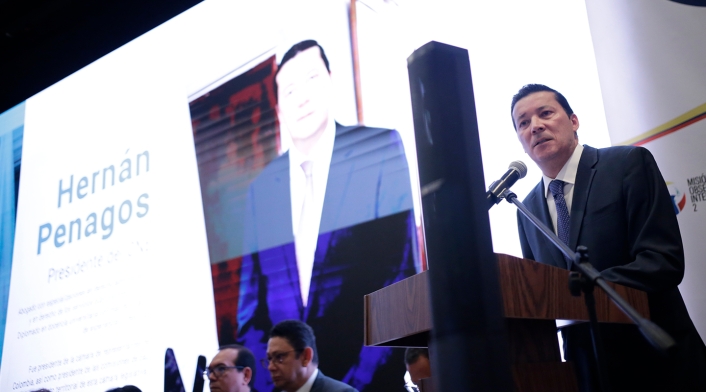 Hernán Penagos, presidente del Consejo Nacional Electoral