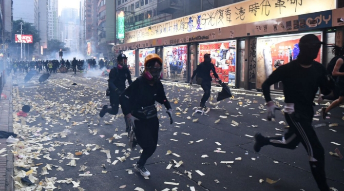 Protestas en Hong Kong