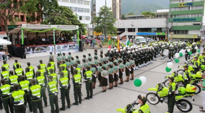 Policía metropolitana de Ibagué