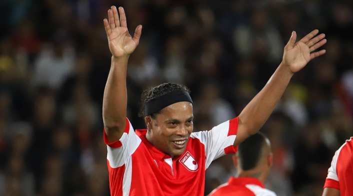 Ronaldinho en Colombia