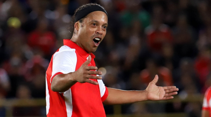 Ronaldinho en Colombia