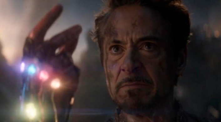 El actor Robert Downey Jr. Iron Man en Avengers Endgame El actor Robert Downey Jr. Iron Man en Avengers Endgame