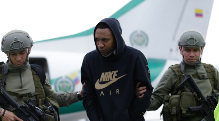 Jhon Viáfara, futbolista retirado y detenido