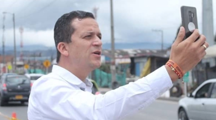 Juan Carlos Saldarriaga, alcalde de Soacha (Cundinamarca)