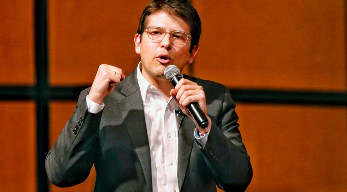 Miguel Uribe Turbay, candidato a la Alcaldía de Bogotá
