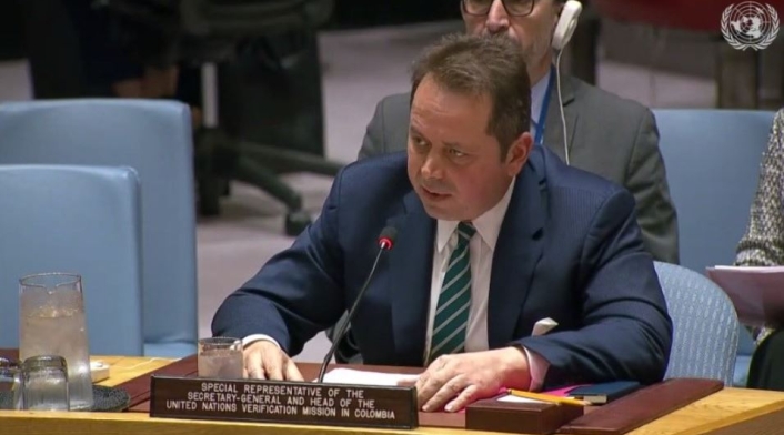 Jefe de la Misión de Verificación de la ONU, Carlos Ruiz Massieu