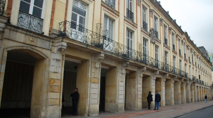 El Palacio de Liévano, en el centro de Bogotá