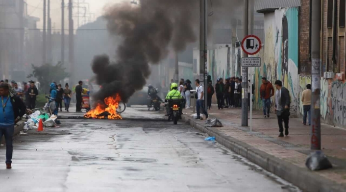 Disturbios en San Andresito de San José