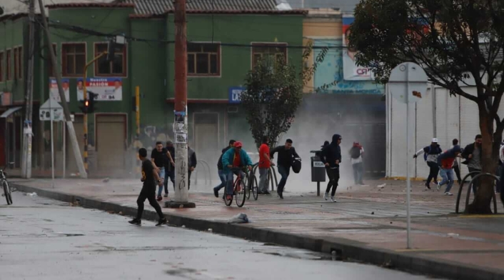Disturbios en San Andresito de San José
