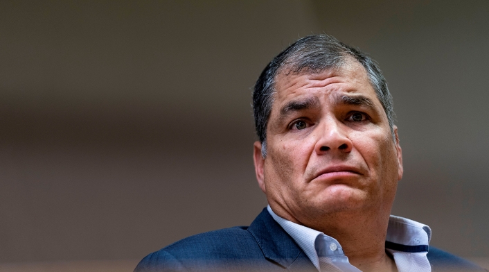 Rafael Correa, expresidente de Ecuador