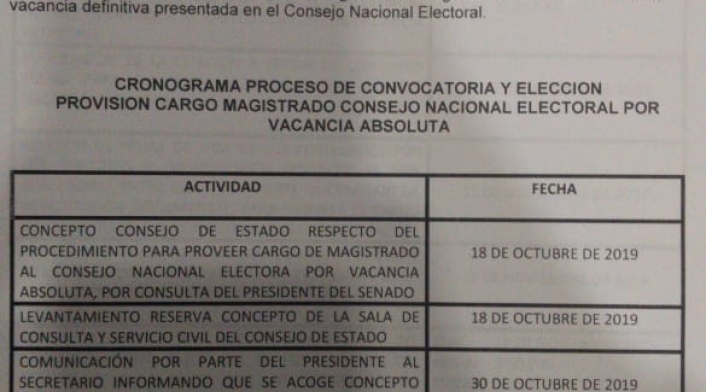 Resolución elección magistrado del CNE 01