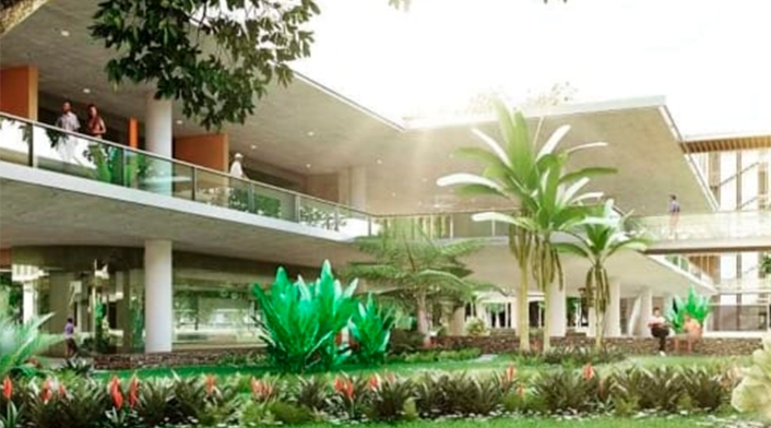 Render Universidad Nacional en Tumaco