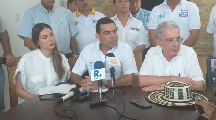 El expresidente estuvo en Montería el pasado viernes