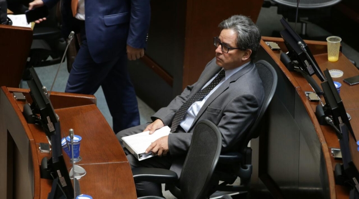 Ministro de Hacienda, Alberto Carrasquilla.