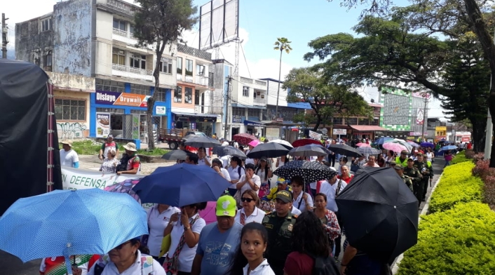 Nueva jornada de protestas en Ibagué.