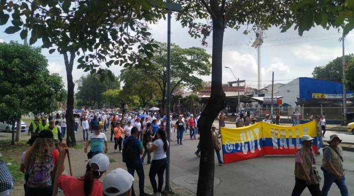 Nueva jornada de protestas en Cali