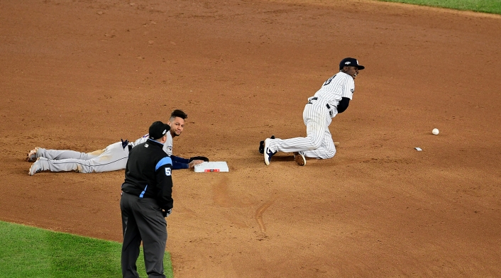 Los Yankees enfrentando a los Astros en Nueva York