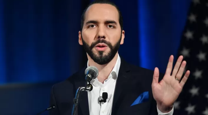 El presidente de El Salvador, Nayib Bukele