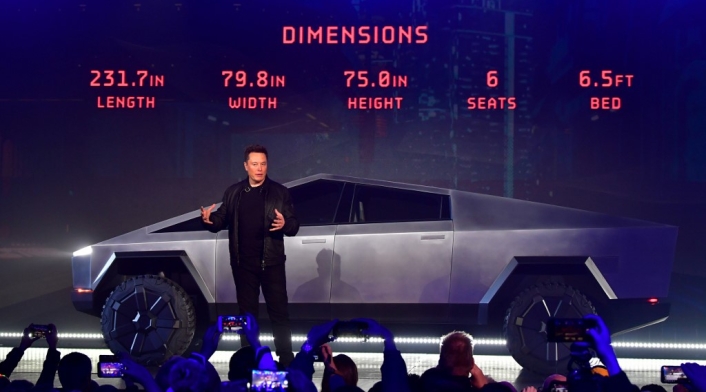 Caminoneta Cybertruck de Tesla