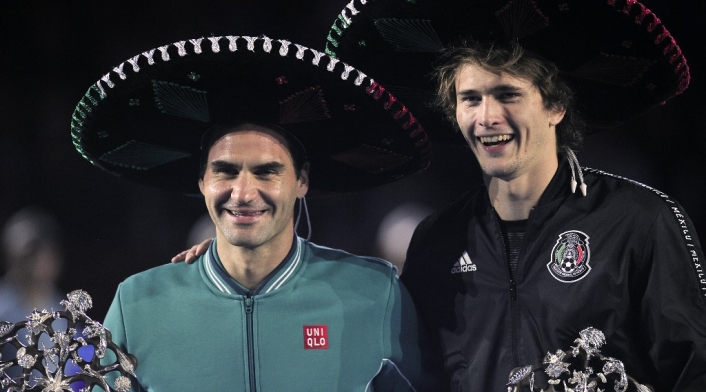 Federer y Zverev en México