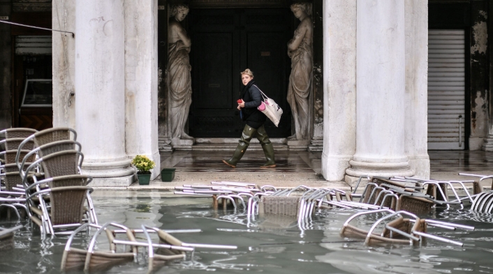 Inundaciones en Venecia